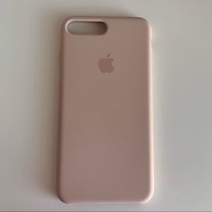 iPhone 7/8 PLUS Pink Sand Apple Silicone Case